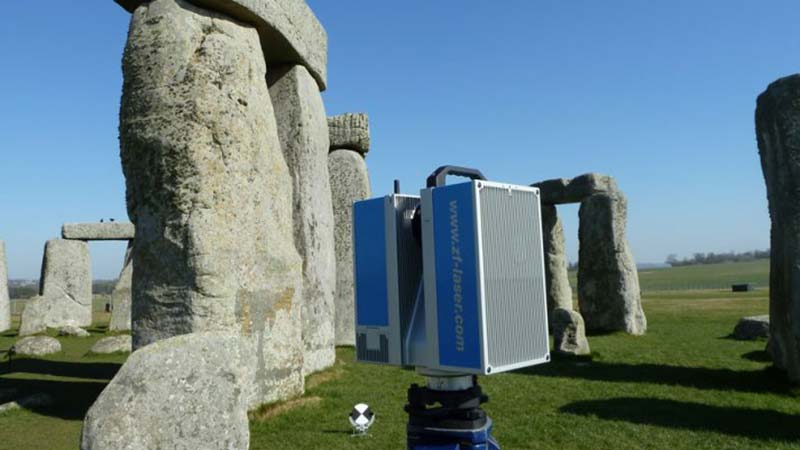 Z+F 3D laser scanner huren voor project Stonehenge
